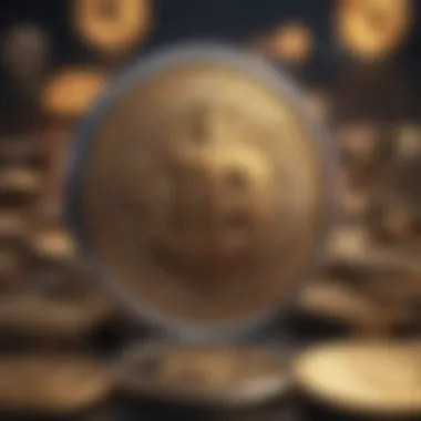 A conceptual image depicting the fusion of digital assets and memorial practices.