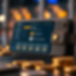 Visual representation of the Hotbit Wallet interface showcasing features