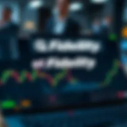 Fidelity cryptocurrency trading interface showcasing various cryptocurrencies