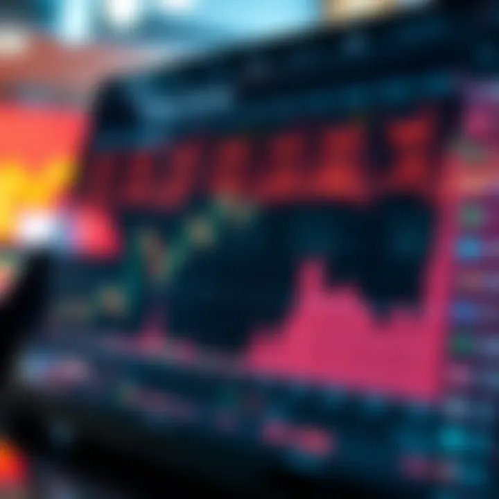 Trading Volumes on Major Exchanges Graph depicting trading volumes across major cryptocurrency exchanges.