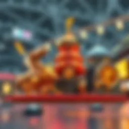 A digital artwork representing the evolution of NFT art over the years