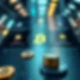 A detailed infographic illustrating cryptocurrency classifications