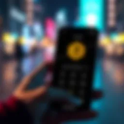 Visual representation of Trust Wallet interface on iOS