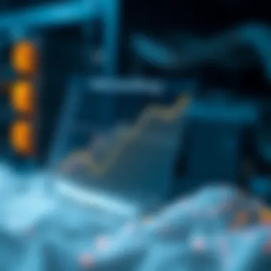 Graph depicting cloud mining benefits vs challenges