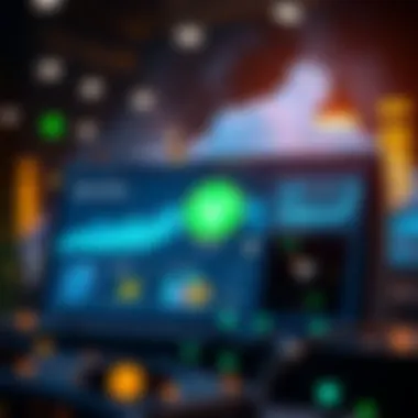 Overview of ViaBTC cloud mining platform interface