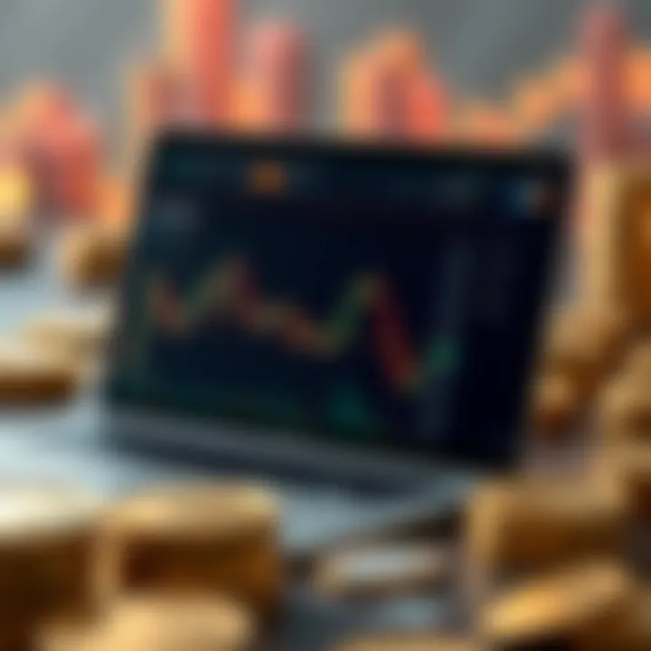 Diverse Strategies in Cryptocurrency Trading Graphic representation of cryptocurrency trading strategies