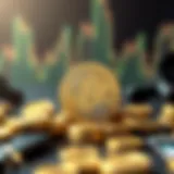 A visual representation of yield coins in the crypto market