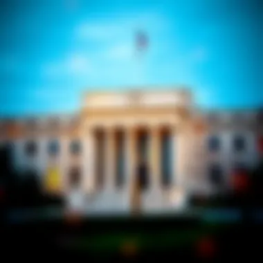 The Federal Reserve: Heart of Monetary Policy Federal Reserve building with American flag