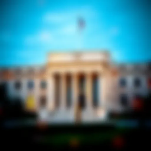 The Federal Reserve: Heart of Monetary Policy Federal Reserve building with American flag