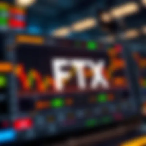 FTX Trading Platform Interface A visual representation of FTX trading platform interface.