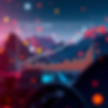 Graph illustrating the market trends of Galaxy crypto stock