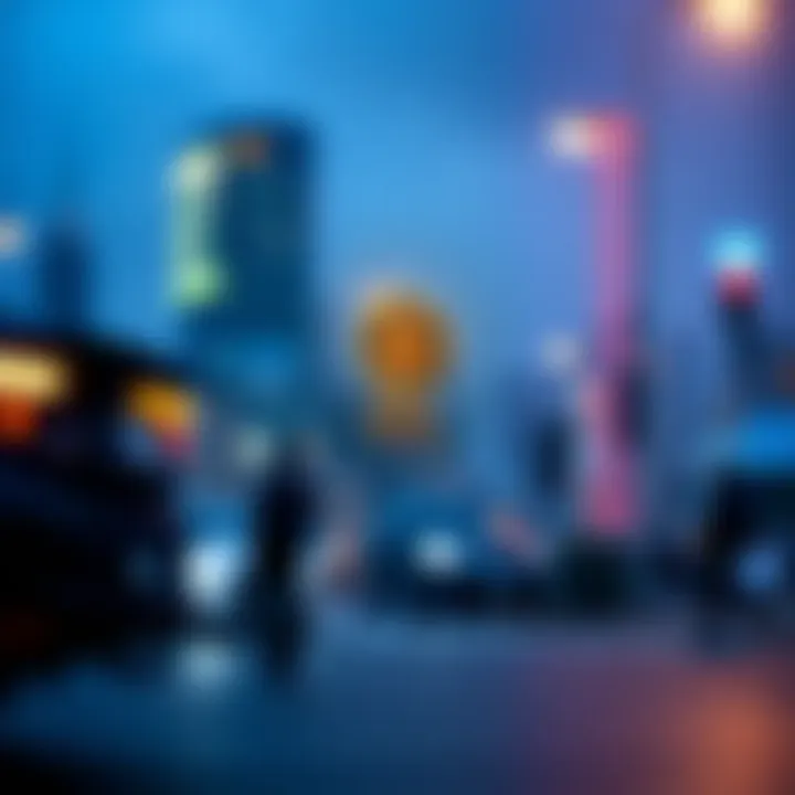 Visual analysis of investor behavior in relation to GBTC