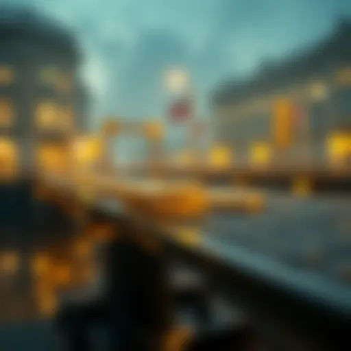 A visual representation of gold-backed NFTs showcasing digital and physical gold integration.