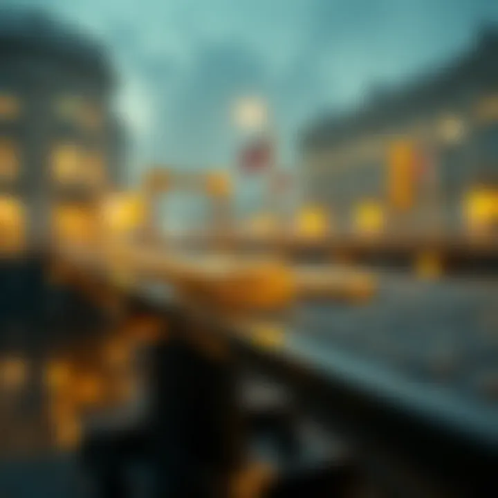 A visual representation of gold-backed NFTs showcasing digital and physical gold integration.