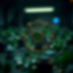 Conceptual representation of Hedera staking mechanics