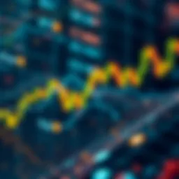 An abstract representation of cryptocurrency trading dynamics