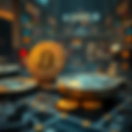 Visual representation of digital currency transactions