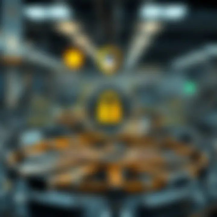 Security Measures for Cryptocurrency Diagram showing security measures for cryptocurrency users