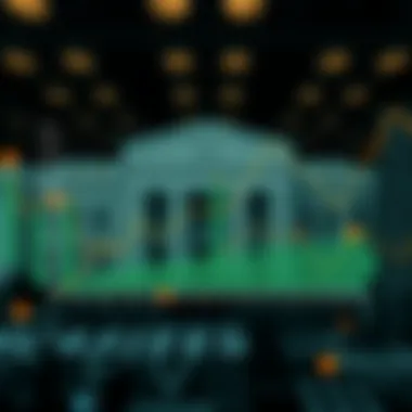 Graph depicting the relationship between interest rates and inflation over time