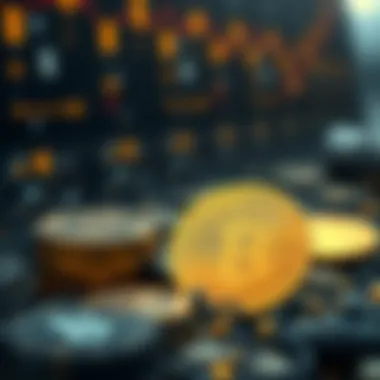 Visual representation of investment strategies in digital assets