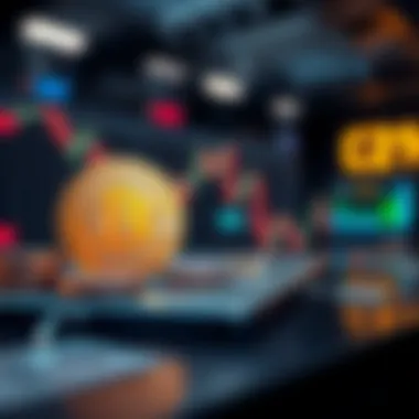 Concept visualization of high-risk trading strategies