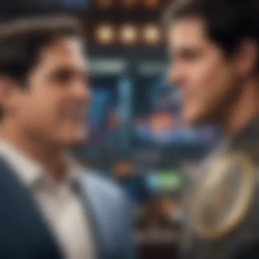 Mark Cuban discussing blockchain technology