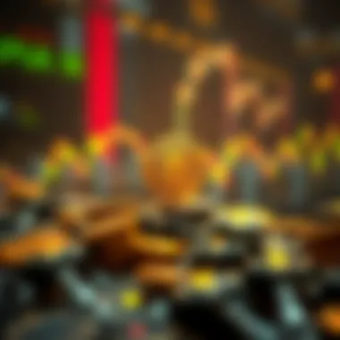 Visual representation of market dynamics affecting dexa pricing