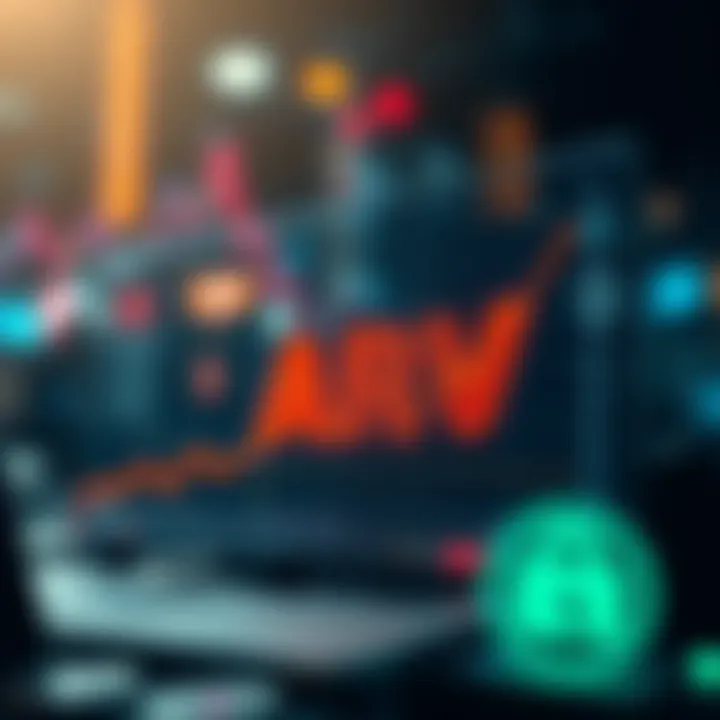 Graph illustrating market trends affecting ARV