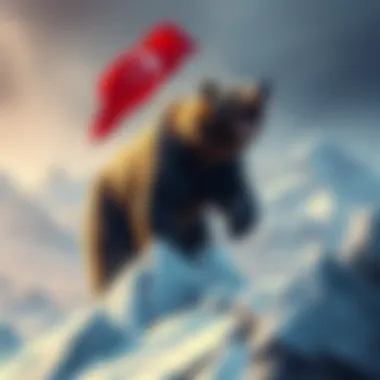 Bear Flag Trading in Cryptocurrency Markets Cryptocurrency market analysis showcasing bear flag trading