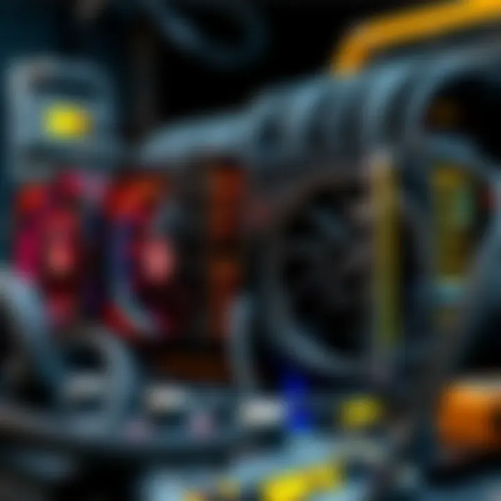 High-performance GPU setup for cryptocurrency mining