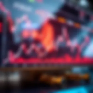 Market Dynamics in Cryptocurrency Graph depicting cryptocurrency market trends