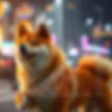 A chart depicting the growth of Shiba Inu in the crypto market
