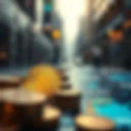 Visual representation of cryptocurrency trends