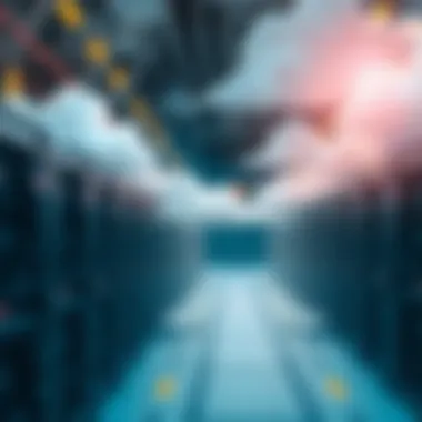 Cloud Security in Mining Services Illustration of cloud security measures in mining