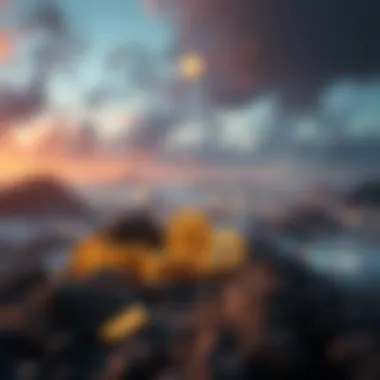 Cryptocurrency Growth Landscape Visual representation of cryptocurrency growth