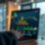 Digital currency exchange platform interface