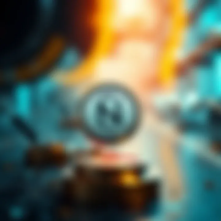 Visual representation of NFT ownership transfer