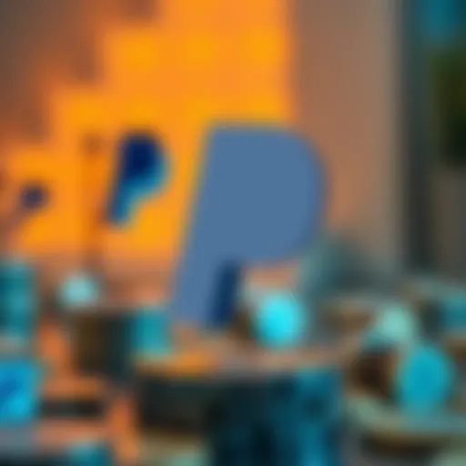 Graphical representation of PayPal's cryptocurrency market entry