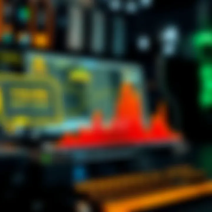 Graph illustrating system performance impact from antivirus software