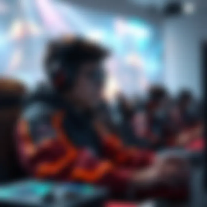 A visual representation of the impact of esports on modern gaming culture