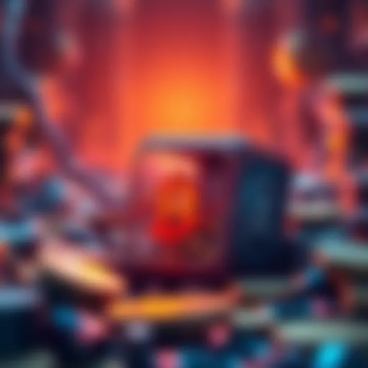 Illustration showcasing the concept of HODLing in cryptocurrency