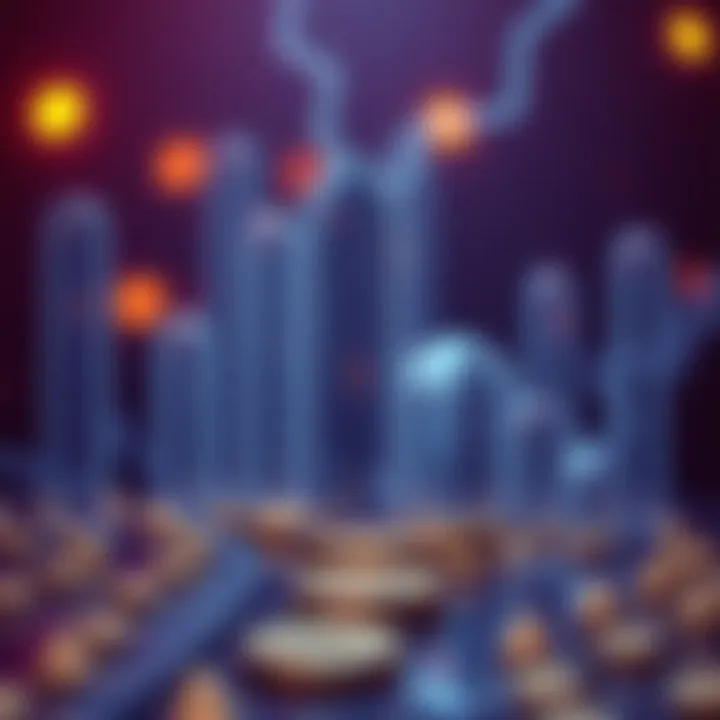 Visual representation of partnerships in the cryptocurrency ecosystem