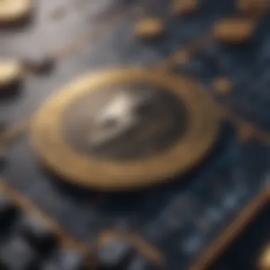 Graph showcasing the impact of SpaceX on cryptocurrency markets