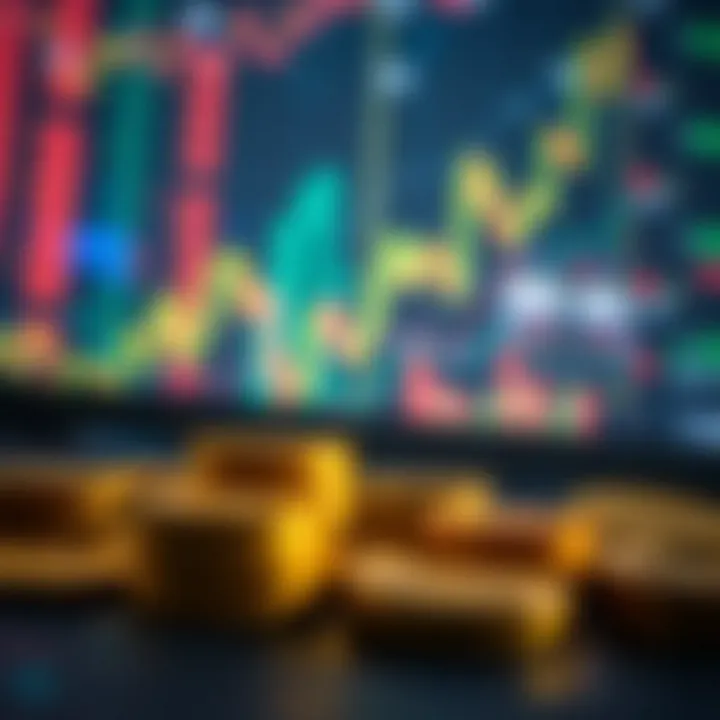 Analyzing Market Trends in Cryptocurrency Visual representation of cryptocurrency market trends