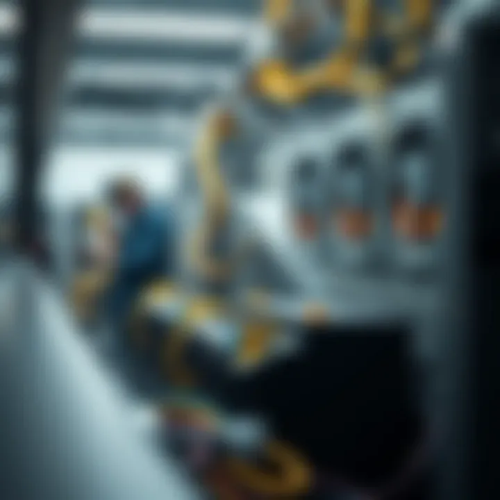 Visual representation of mining operations for cryptocurrency