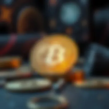 Illustration of staking mechanisms in digital currencies