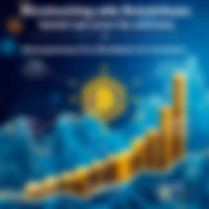 Diverse Strategies for Blockchain Investment Infographic illustrating investment strategies