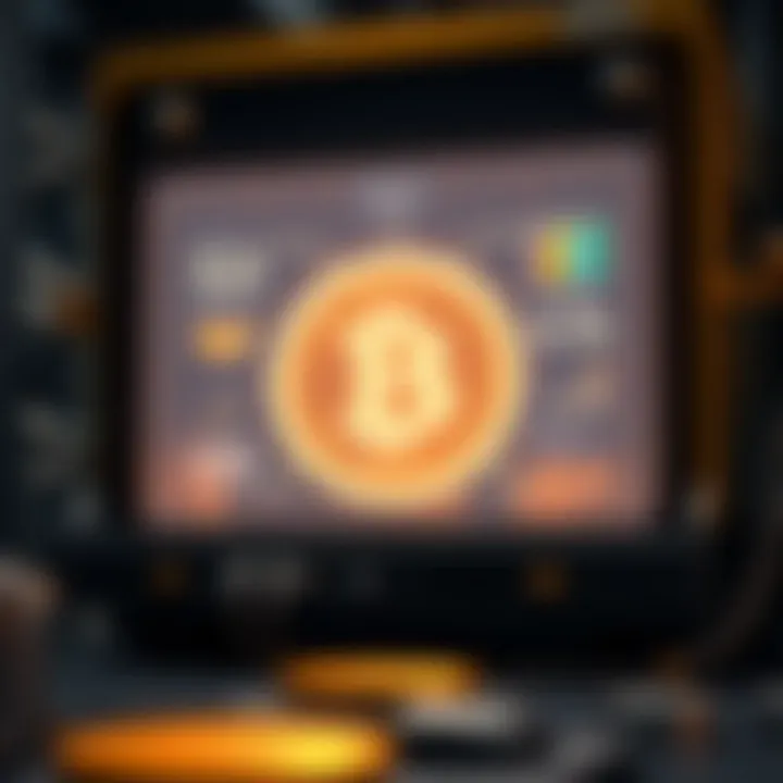 Infographic on technological advancements in cryptocurrency mining