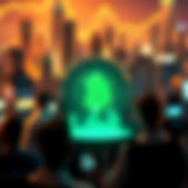 Emerging Trends in Cryptocurrency An infographic highlighting emerging trends in the crypto market