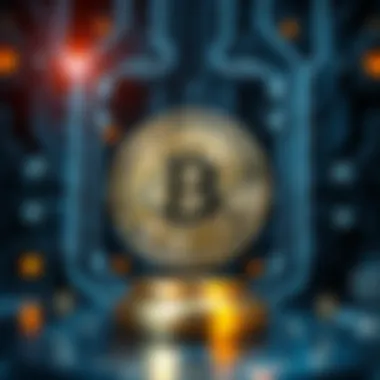 Visual showcasing the technology behind B Coin